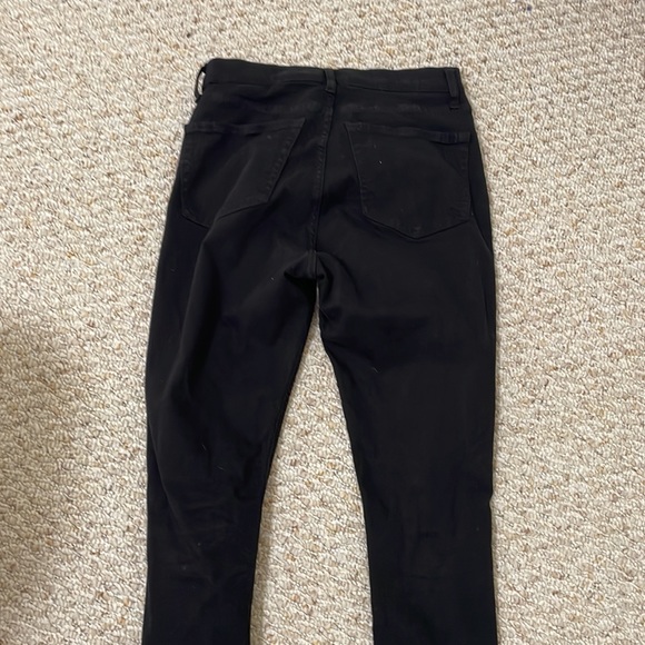 Topshop black ripped skinny jeans - Picture 7 of 8